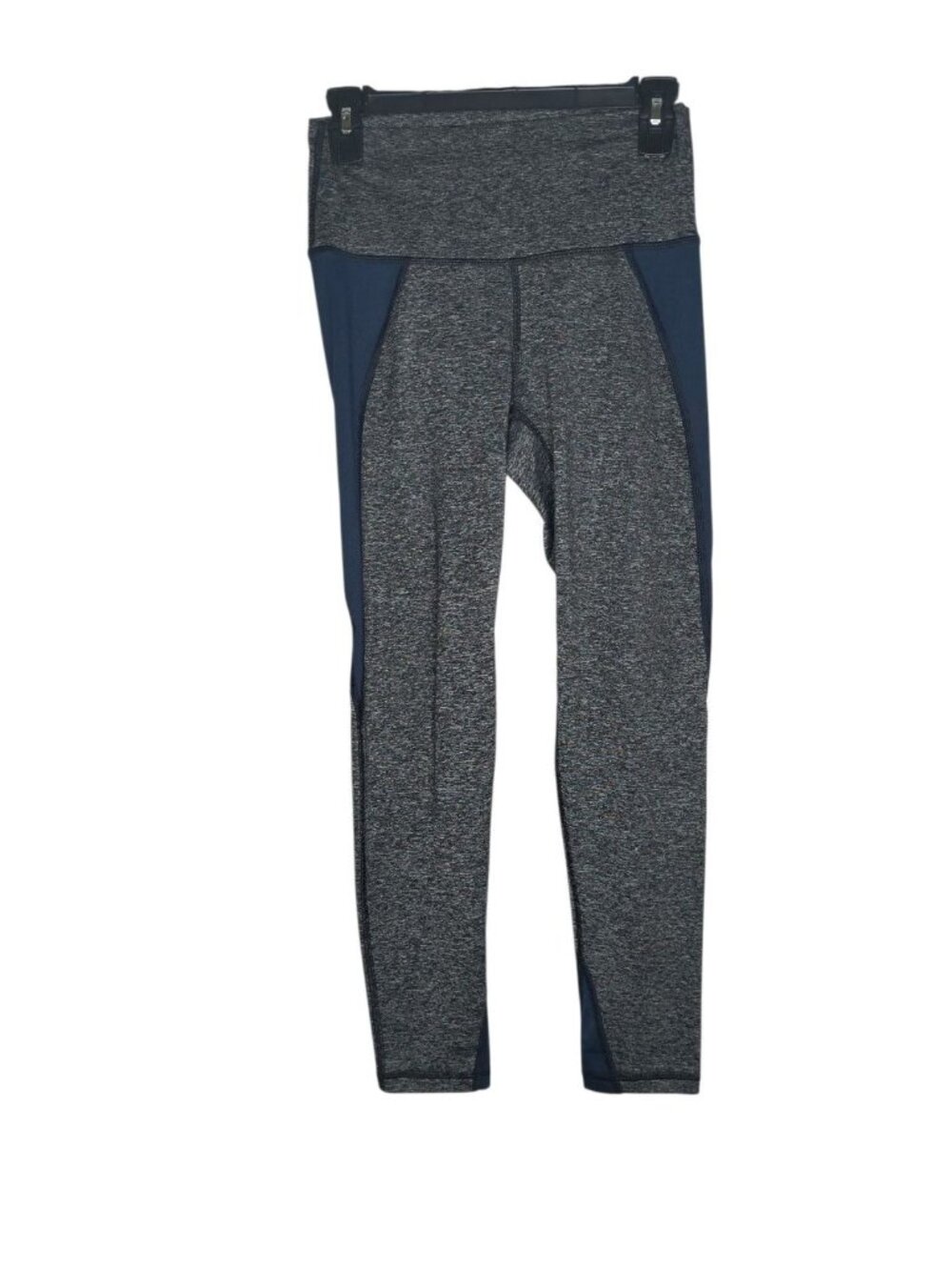 Aerie High Waisted Leggings Heathered Gray And Blue Size Medium